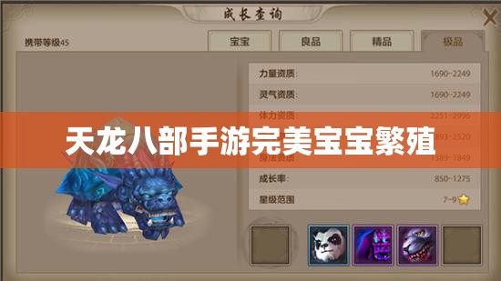 天龙八部私服完美宝宝繁殖