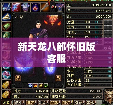 新天龙八部怀旧版客服 新天龙八部怀旧版客服