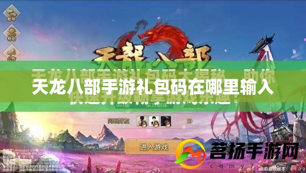 天龙八部私服礼包码在哪里输入