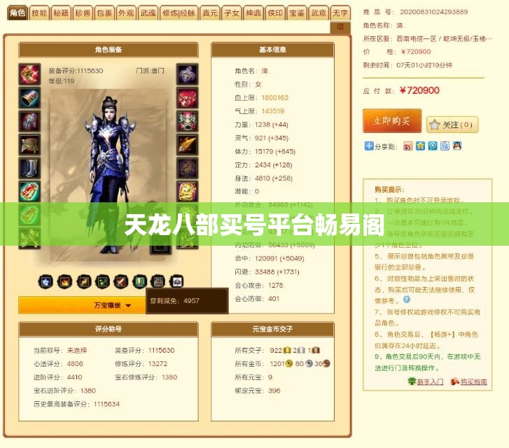 天龙八部买号平台畅易阁 天龙八部买号平台畅易阁