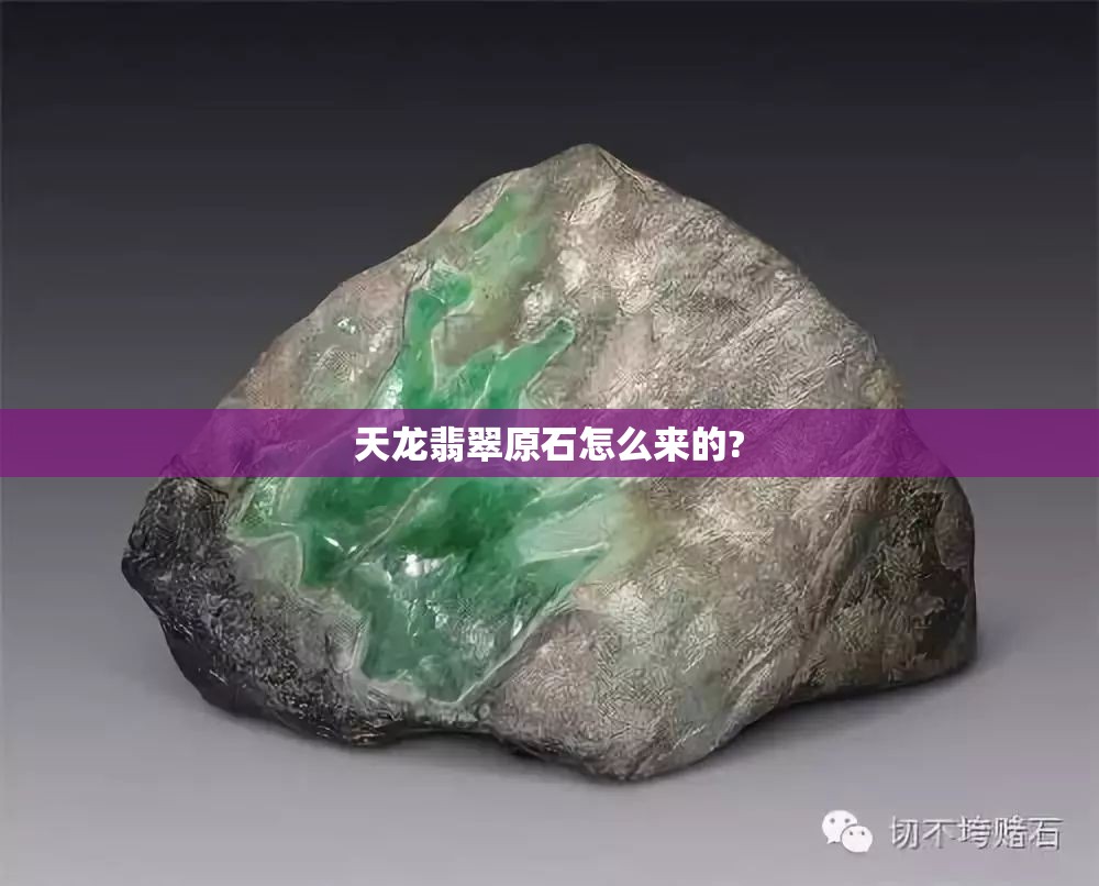 天龙翡翠原石怎么来的? 天龙翡翠原石怎么来的?