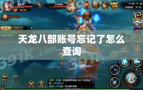 天龙八部账号忘记了怎么查询 天龙八部账号忘记了怎么查询
