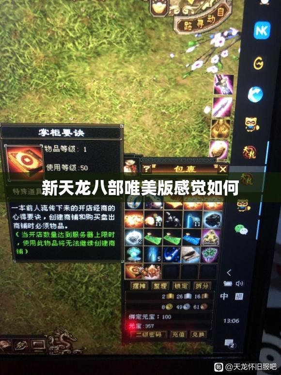 新天龙八部唯美版感觉如何 新天龙八部唯美版感觉如何