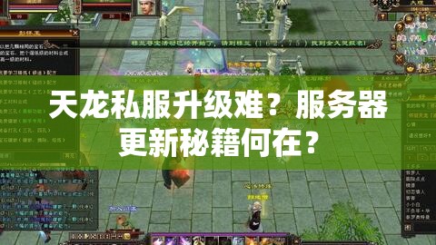 天龙私服升级难?服务器更新秘籍何在? 天龙私服升级难?服务器更新秘籍何在?