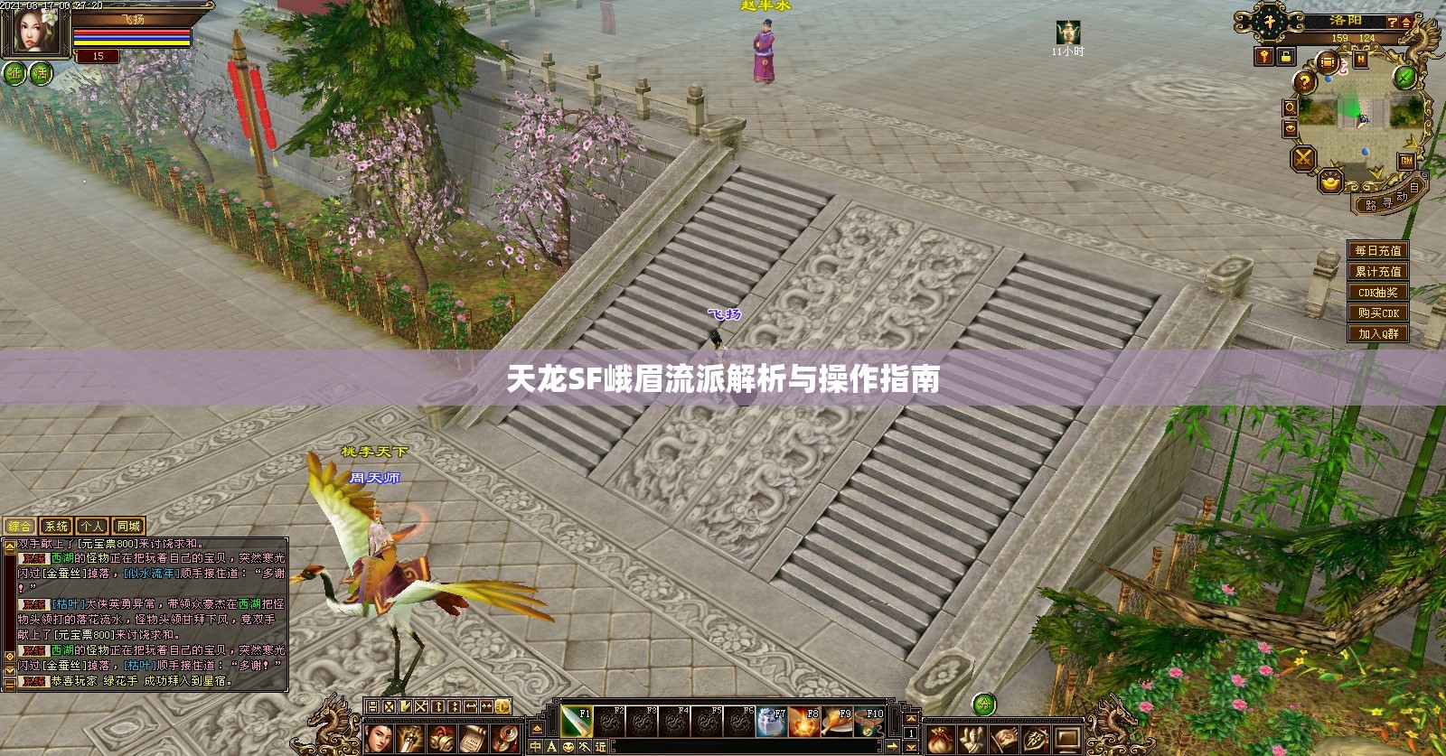 天龙SF峨眉流派解析与操作指南 天龙SF峨眉流派解析与操作指南