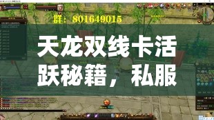 天龙双线卡活跃秘籍,私服正版通用指南 天龙双线卡活跃秘籍,私服正版通用指南