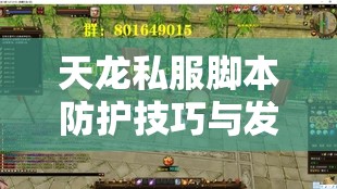 天龙私服脚本防护技巧与发布平台解析 天龙私服脚本防护技巧与发布平台解析