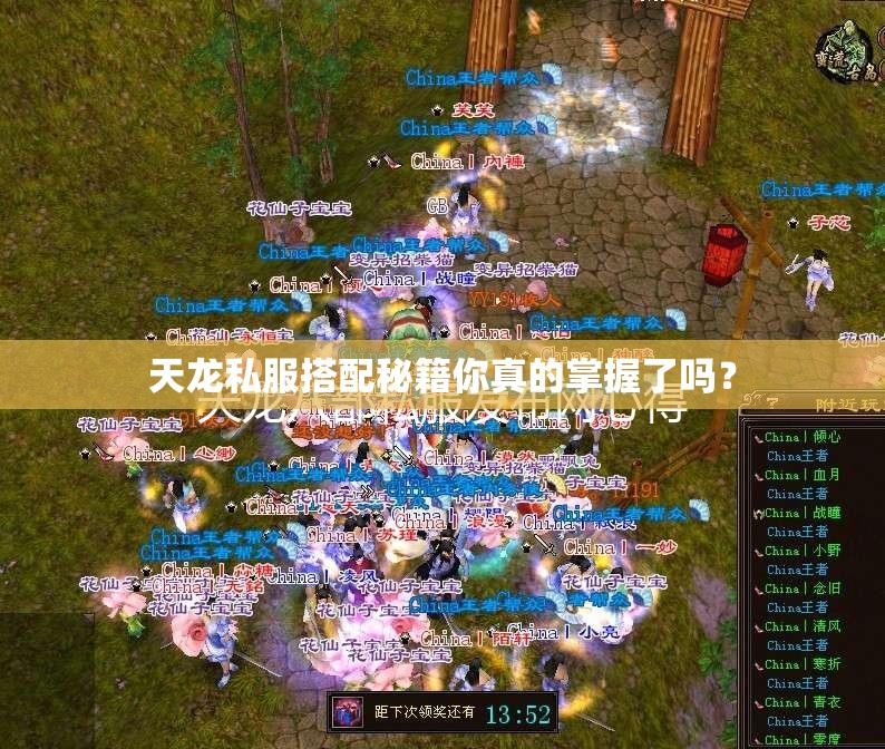 天龙私服搭配秘籍你真的掌握了吗? 天龙私服搭配秘籍你真的掌握了吗?