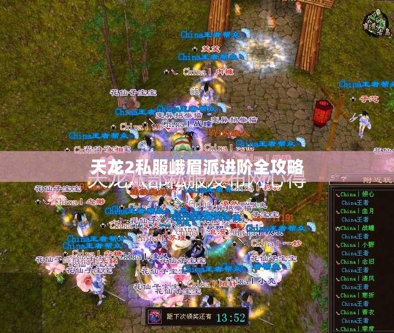 天龙2私服峨眉派进阶全攻略 天龙2私服峨眉派进阶全攻略